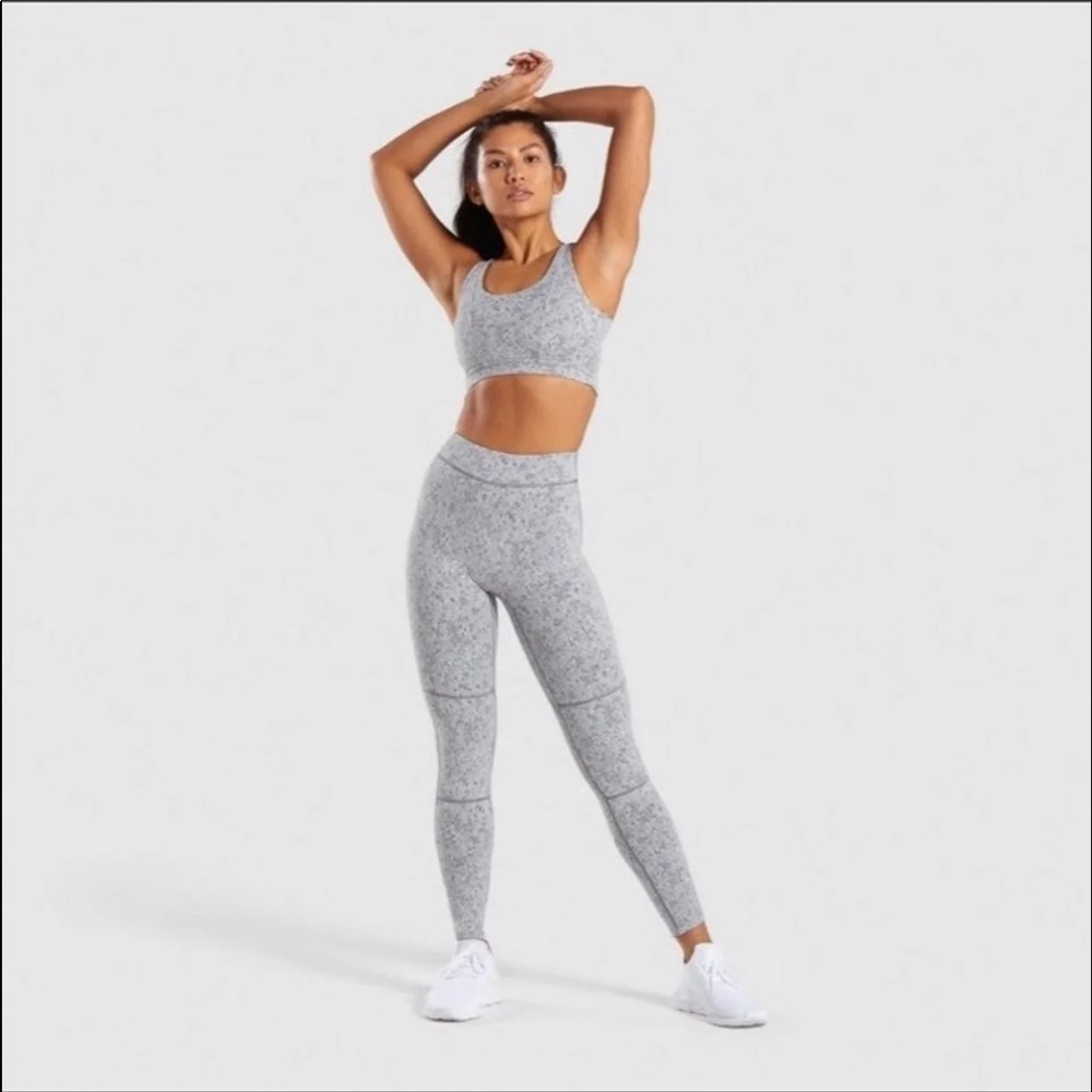 Gymshark textured grey leggings